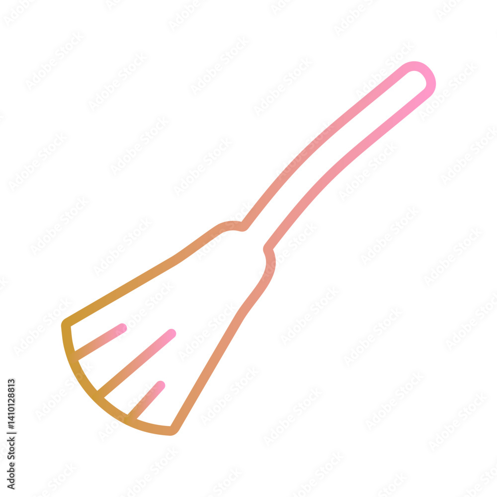 Witch Broomstick Vector Icon
