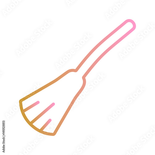 Witch Broomstick Vector Icon