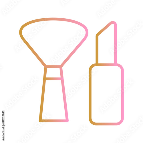 Beauty Tools Vector Icon