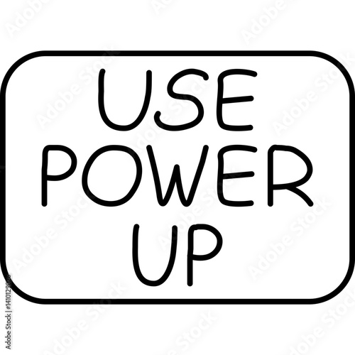 Use Power-Up Icon