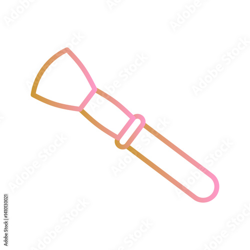 Beauty Brush Vector Icon