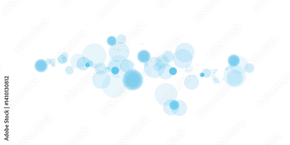 A mesmerizing blue bokeh effect featuring glowing orbs and soft sparkles on a transparent background. A mesmerizing blue bokeh effect featuring glowing orbs and soft sparkles on a transparent background.