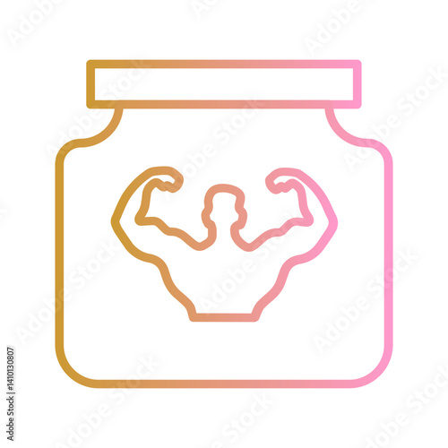 Sports Nutrition Vector Icon