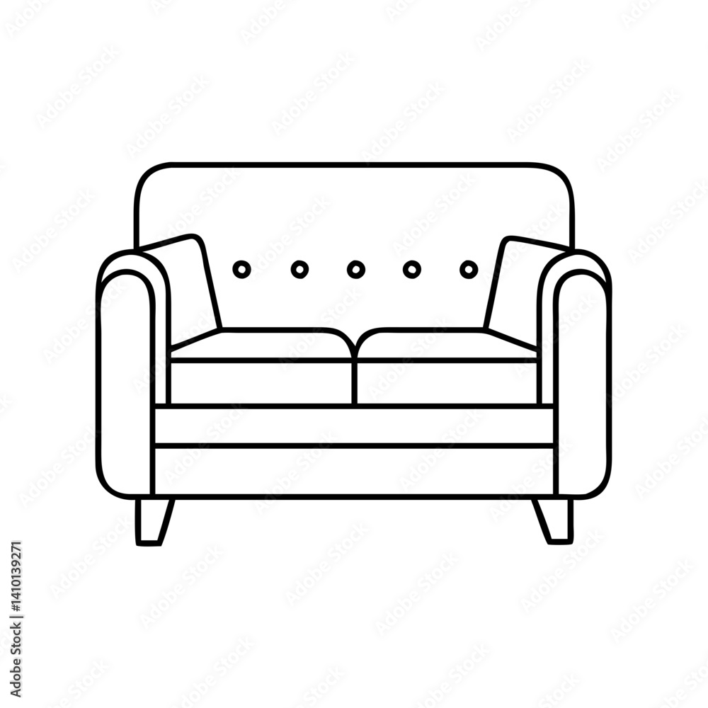 sofa icon, sofa vector illustration-simple illustration of sofa, perfect for sofa logos and icons sofa icon, sofa vector illustration-simple illustration of sofa, perfect for sofa logos and icons