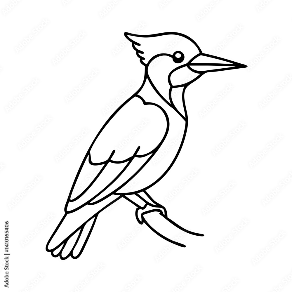 woodpecker icon, woodpecker vector illustration-simple illustration of woodpecker, perfect for woodpecker logos and icons woodpecker icon, woodpecker vector illustration-simple illustration of woodpecker, perfect for woodpecker logos and icons