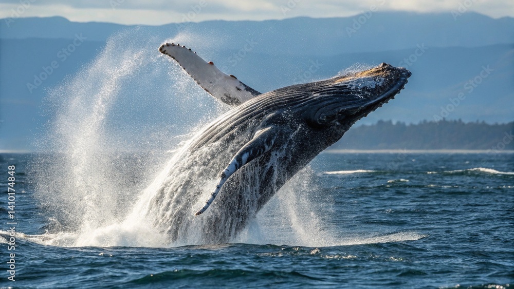 Fototapeta premium humpback whale tail