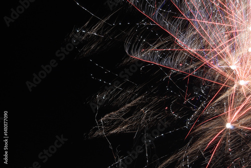 Feuerwerk, Nacht, Dunkelheit, Silvester, Neujahr, Jahreswechsel