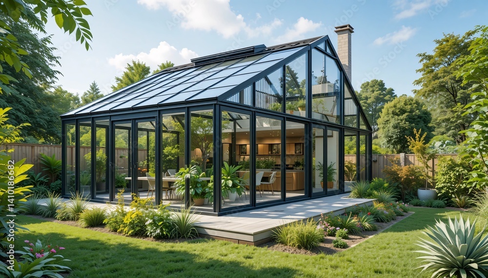 Modern Glass Conservatory Garden Room Extension Home Design Modern Glass Conservatory Garden Room Extension Home Design