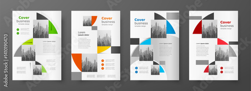 Set Flyer Covers Design Templates