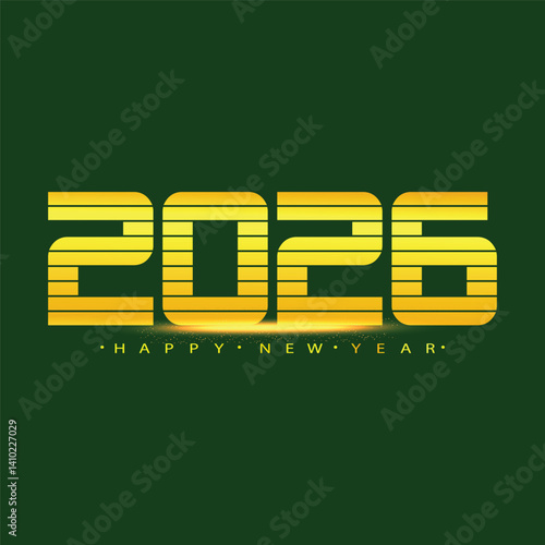  "2026 Happy New Year" 