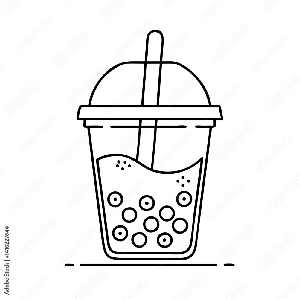 bubble tea icon, bubble tea vector illustration-simple illustration of bubble tea, perfect for bubble tea logos and icons bubble tea icon, bubble tea vector illustration-simple illustration of bubble tea, perfect for bubble tea logos and icons