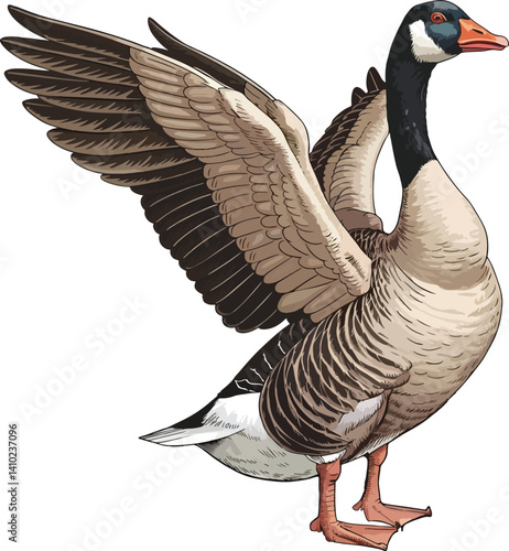 Cute Duck Vector