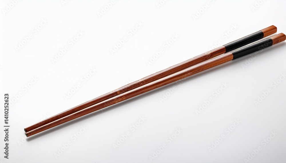 wooden chopsticks isolated on white background wooden chopsticks isolated on white background