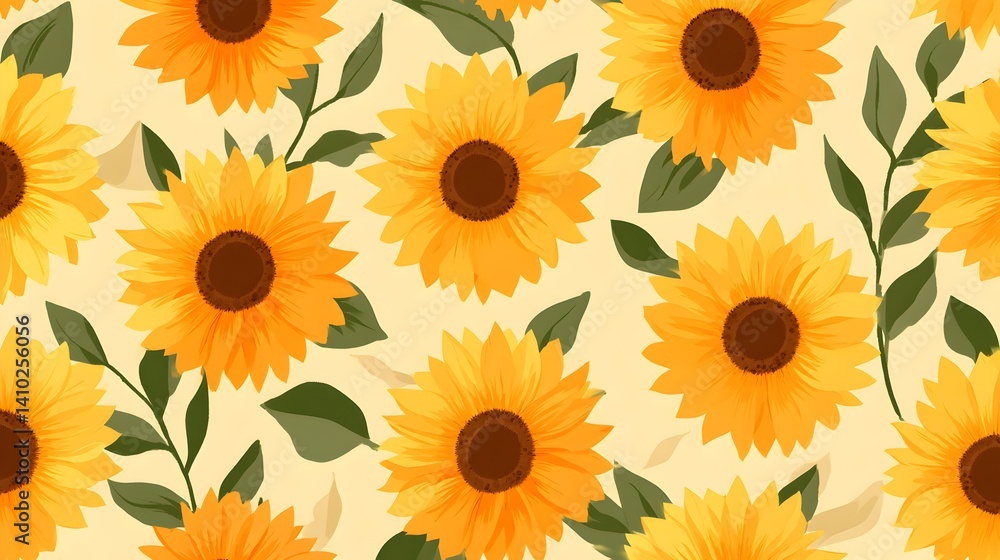 Obraz premium A yellow flower with a green stem