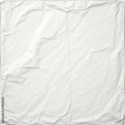 Distressed white paper background with deep folds and creases, resembling worn-out notebook pages , white, distressed