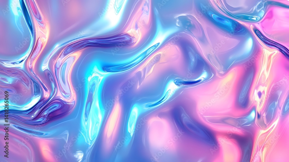 Fototapeta premium abstract iridescent background