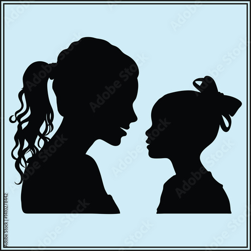 Daughter Silhouette, Family Bond