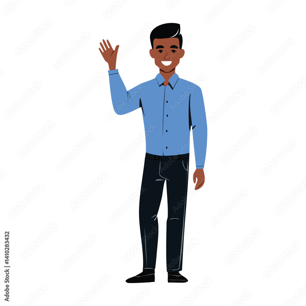 man doing activities, vector illustration man doing activities, vector illustration