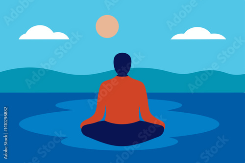 yoga on the beach