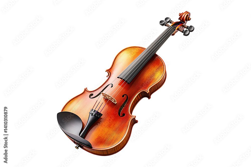 Fototapeta premium Traditional Viola isolated on transparent background