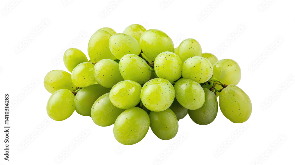 Fresh green grapes cutout background farm food photography natural close-up health benefits Fresh green grapes cutout background farm food photography natural close-up health benefits
