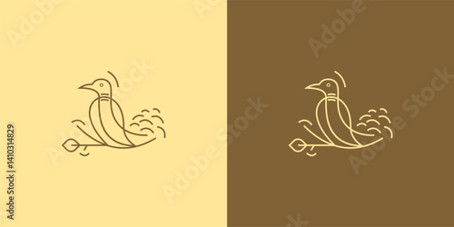 colorful turtle dove logo vector icon illustration