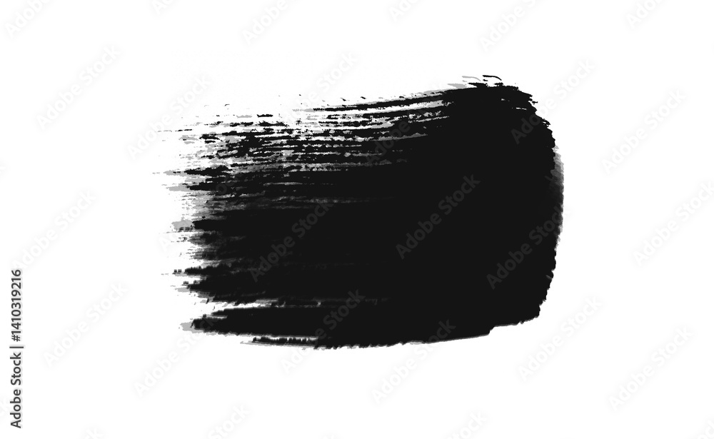 Ink brush stock isolated on transparent PNG file Ink brush stock isolated on transparent PNG file