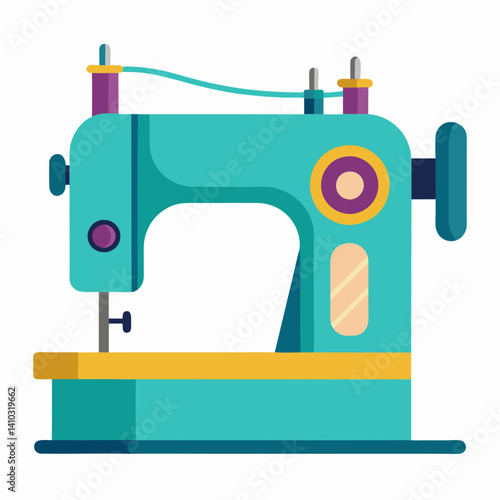 Sewing Machine icon in bright colors