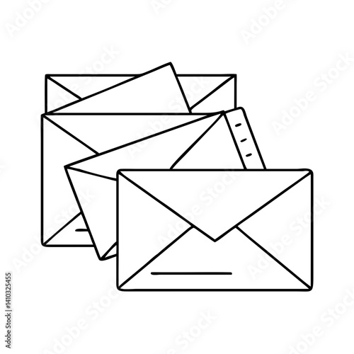 envelopes icon, envelopes vector illustration-simple illustration of envelopes, perfect for envelopes logos and icons