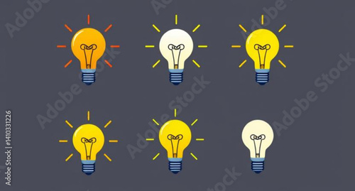 light bulb idea concept