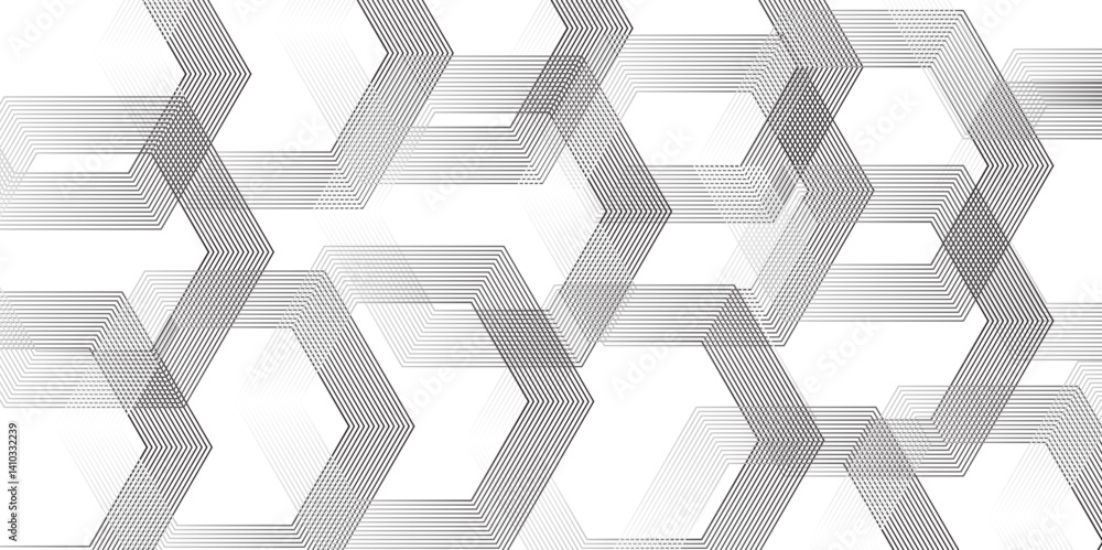 Fototapeta premium Diagonal grey gradient lines background. Abstract Seamless diagonal striped pattern. Vector White geometric pattern transparent background lines. 