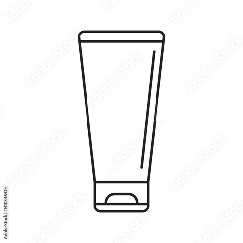 Skincare products icon web design in vector on white backgroud
