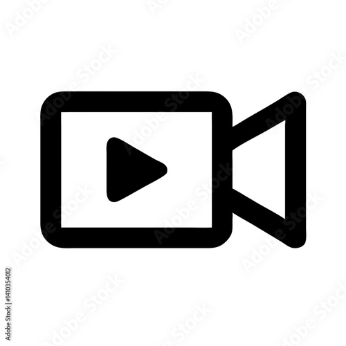 Video Icon Vector Illustration