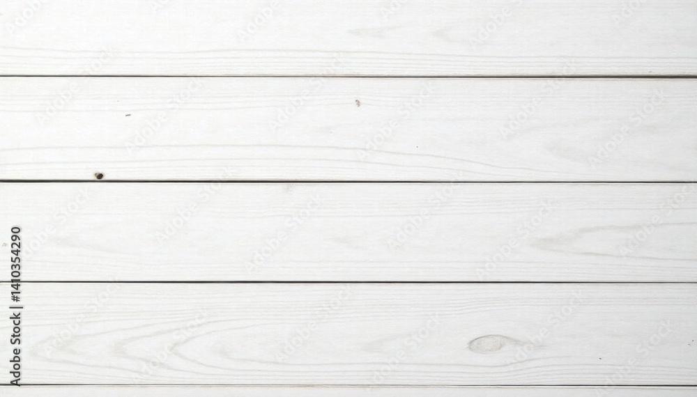 Fototapeta premium Board with white wooden texture as background, rustic decor, wood grain, natural materials