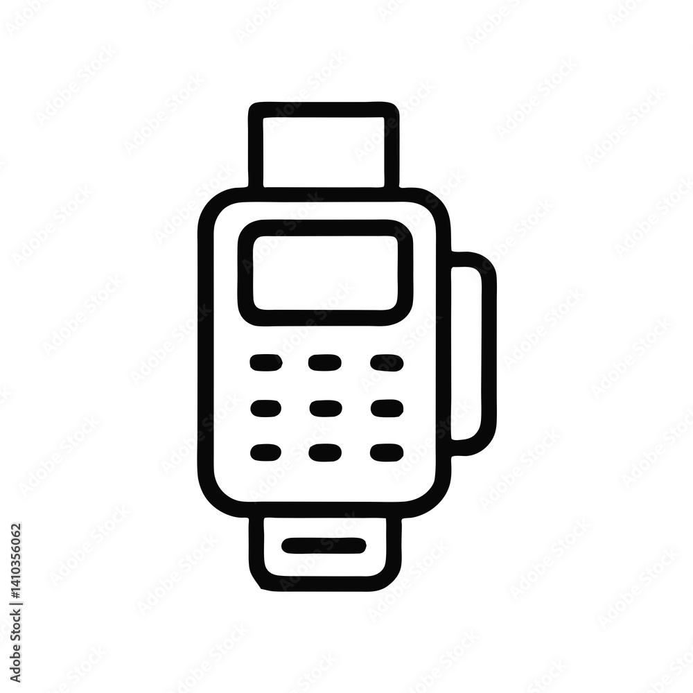 POS Terminal Icon – Contactless Payment and Retail Checkout Solution POS Terminal Icon – Contactless Payment and Retail Checkout Solution