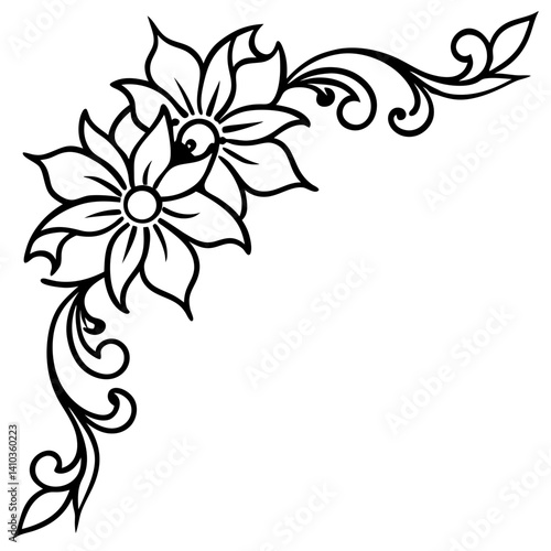floral design element