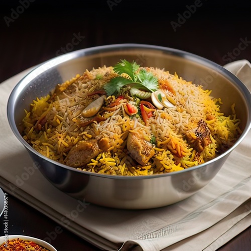  Chicken Spicy Biryani