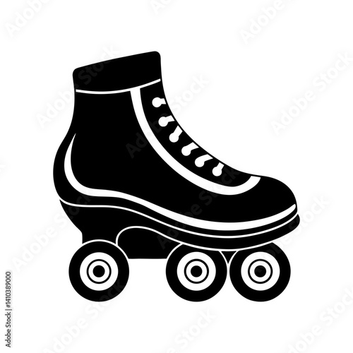 Roller Skates Silhouette