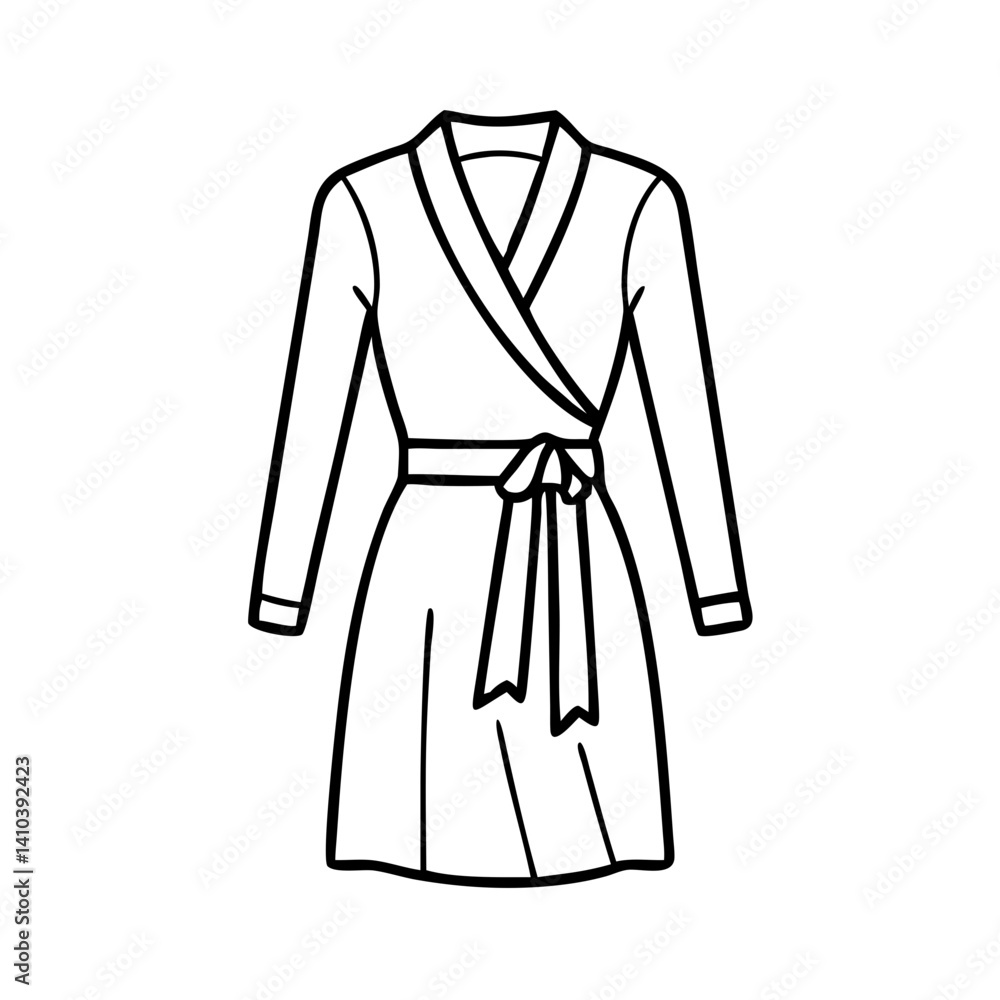 wrap dress icon, wrap dress vector illustration-simple illustration of wrap dress, perfect for wrap dress logos and icons wrap dress icon, wrap dress vector illustration-simple illustration of wrap dress, perfect for wrap dress logos and icons