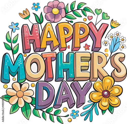 Mother's Day T-shirt Design