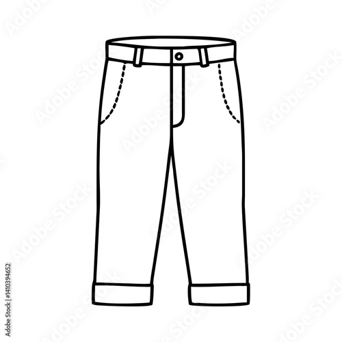 chinos icon, chinos vector illustration-simple illustration of chinos, perfect for chinos logos and icons