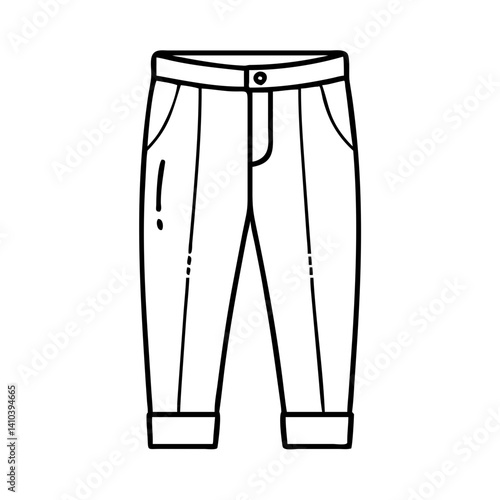 chinos icon, chinos vector illustration-simple illustration of chinos, perfect for chinos logos and icons