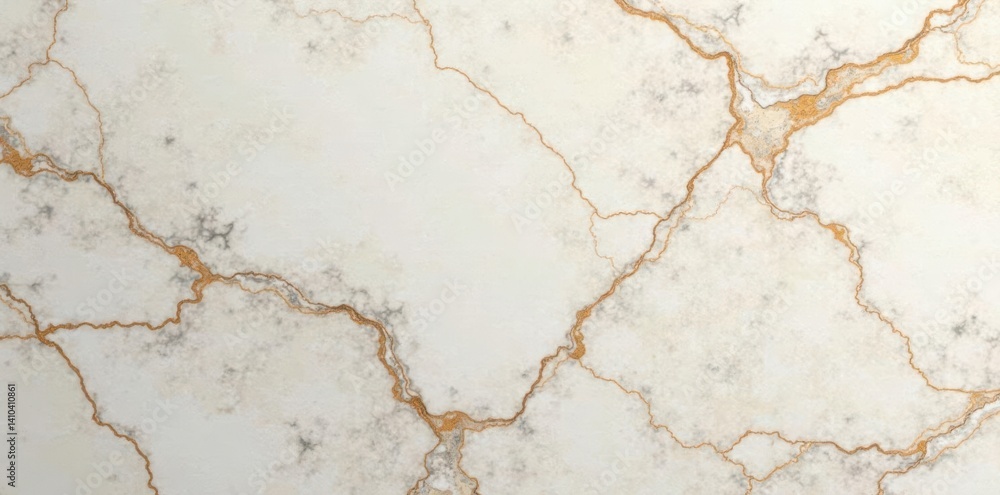 Obraz premium Panoramic marble stone texture background with subtle veining and soft focus effects, natural materials, stone