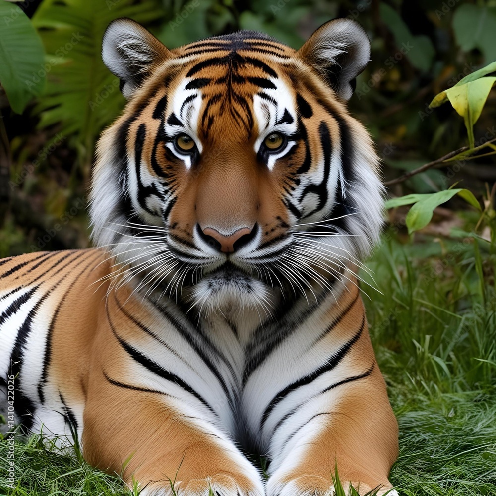 Fototapeta premium portrait of a tiger