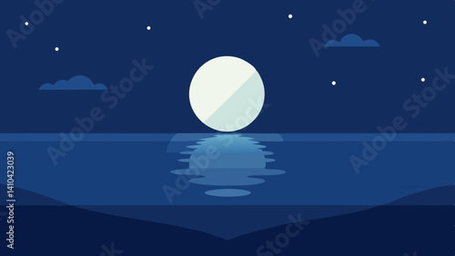  moonlight reflecting on the ocean