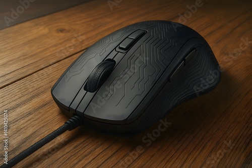 computer mouse on the table