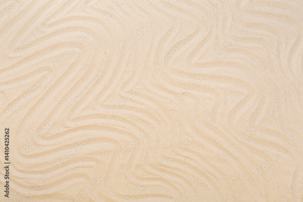 Textured beach sand as background, top view Textured beach sand as background, top view