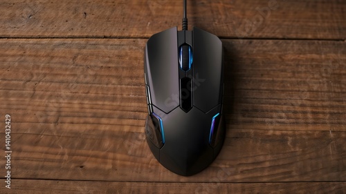 computer mouse on the table