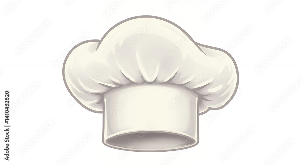 custom made wallpaper toronto digitalChef hat illustration for restaurant menu