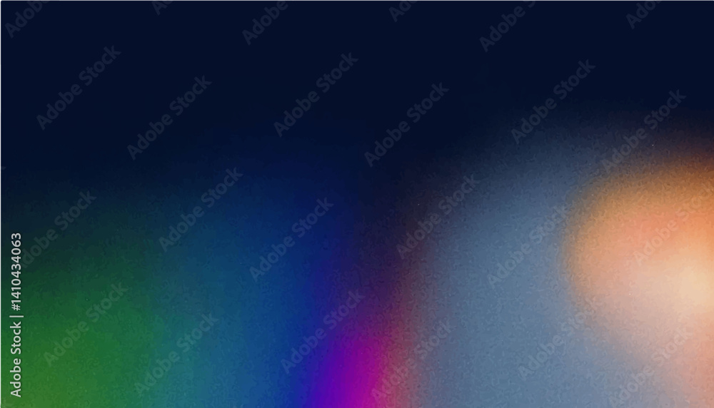 Fototapeta premium Minimalist Gradient Artwork Transitioning From Deep Blue To Soft Green